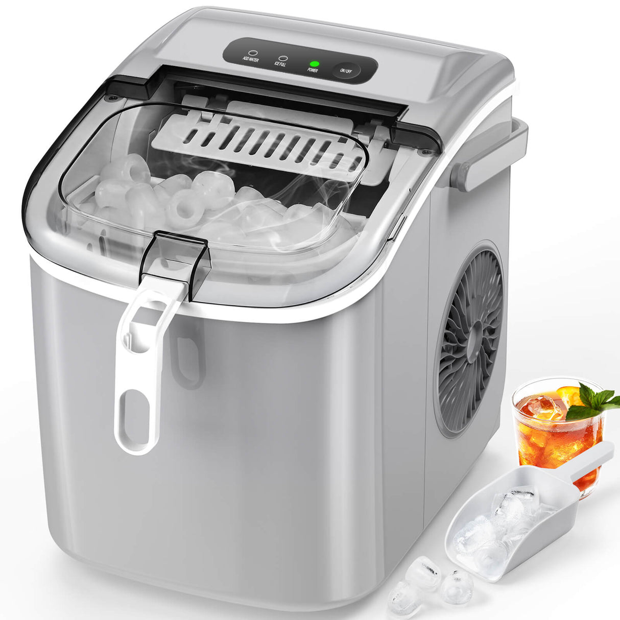 Portable Ice Maker with Handle Z5822H