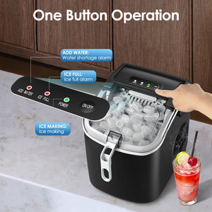 Portable Ice Maker with Handle Z5822H