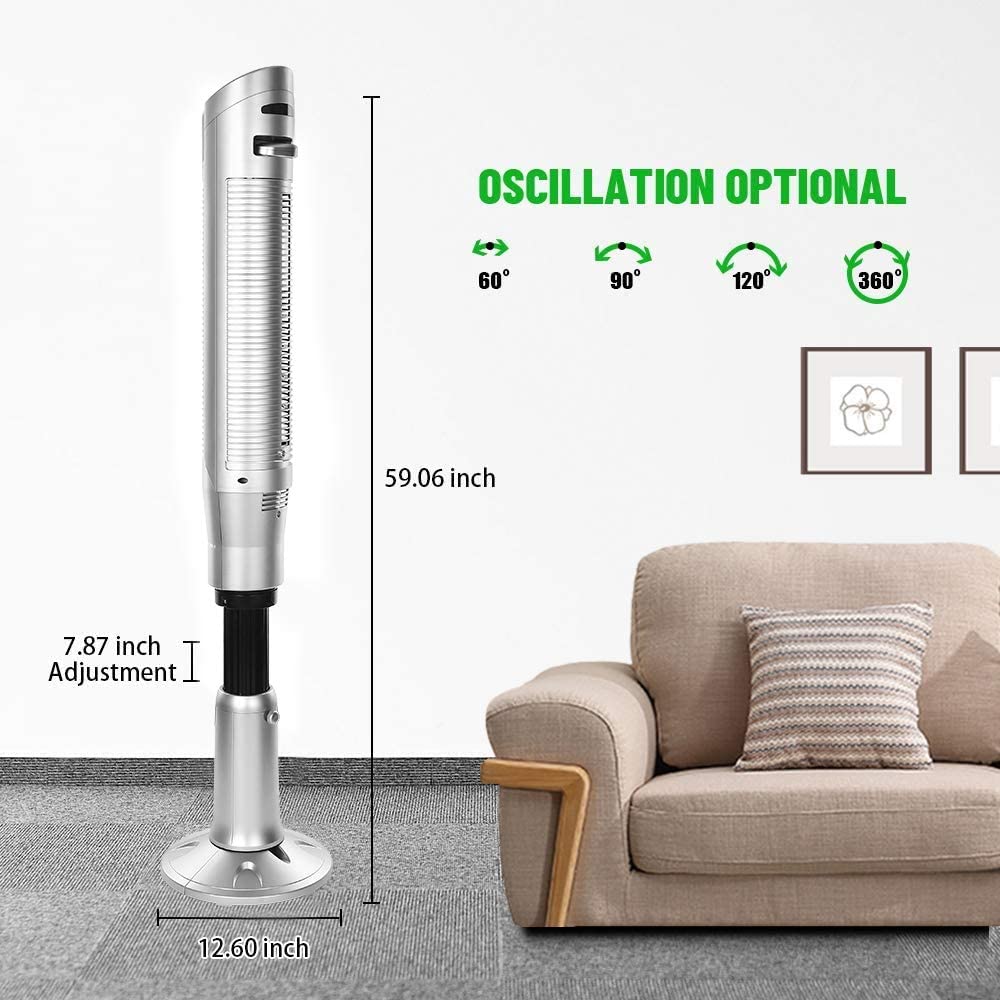 Portable Oscillating Tower Fan