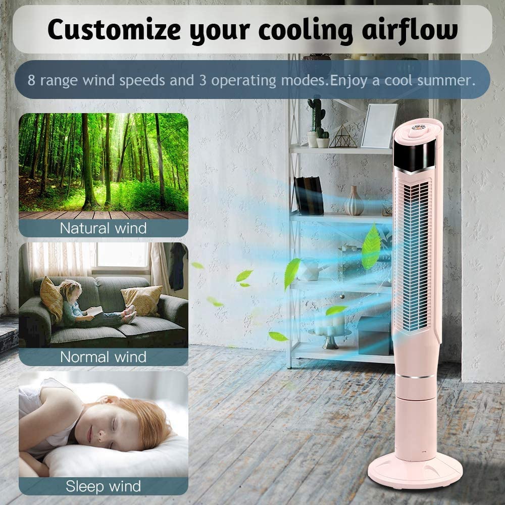 Portable Oscillating Tower Fan