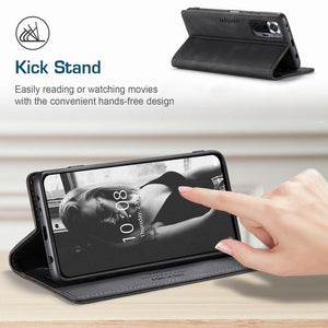 Premium Leather PU Flip Case Magnetic Flip Case Card Slot Silicone Bumper Protective Case For Xiaomi Redmi Note 10 Case Flip Matte Leather Cover For Redmi Note 10 s Por Max 10s Case Luxury Wallet Strong Magnetic Cover