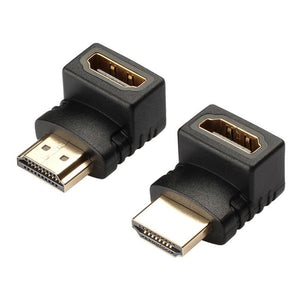 Connector Adapter HDMI Compatible Cable 90 Corner Angle Left Right Up Down Male Female Extender To HDMI Extension 90 Degree Male To Female HDMI Adapter