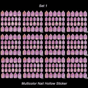 Gold Moon Star 3D Nail Stickers Ultra-thin Adhesive Decals Nail Art Decorations Stamping Manicure Nails Stickers Tool 3d Nail Decal Stickers Manicure Nail Art Decoration Accessories Holographic Old English Character Nail Self-Adhesive Sticker