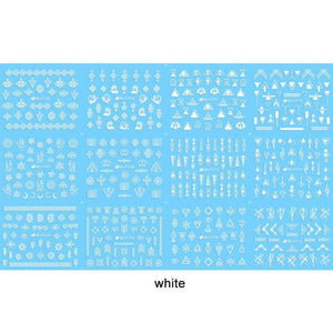 Gold Moon Star 3D Nail Stickers Ultra-thin Adhesive Decals Nail Art Decorations Stamping Manicure Nails Stickers Tool 3d Nail Decal Stickers Manicure Nail Art Decoration Accessories Holographic Old English Character Nail Self-Adhesive Sticker
