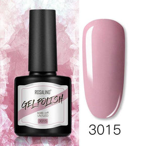 Modern Womens Glossy Colorful 8ml Nail Gel Polish Permanent UV LED  High Quality Crystal Effect Design