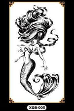 Luxury Colorful And Black Womens Tattoo Temporary Flower Waterproof Elegant Modern Tattoo For Shoulder