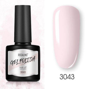 Modern Womens Glossy Colorful 8ml Nail Gel Polish Permanent UV LED  High Quality Crystal Effect Design