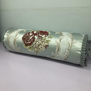 New Classical Luxury Cylindrical Cotton And Linen Pillow Roll Cushion Sofa Throw Polyester Cotton Linen Pillowcase Sofa Cushion Cover Backrest Home Chair Modern Colorful Design 15X50CM