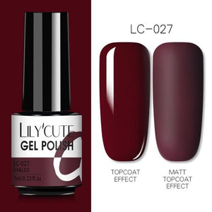 Womens UV Gel Nail Polish Set 7ml Fashion Varnish Colorful Art Manicure Luxury Nail Design For Women