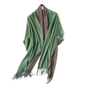 Fashion Winter Solid Soft Scarf Cashmere Lightweight Scarves Shawls Cashmere Escharpe Scarfs Lightweight Shawls Hijabs Shawls Escharpe Elegant Wrap Blanket Bandana Tassel For Lady