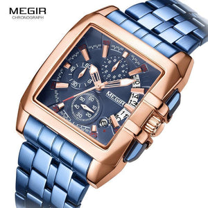 New Business Men's Watches Analog Waterproof Luminous Quartz Men Stylish Wrist Watch