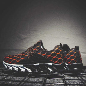 Mens Lightweight Breathable White Sneakers Casual Spring New Fashion Comfortable Walking  Slip-On Sneakers Breathable Fashion Athletic Gym Casual Tennis Sneakers Modern Design Shoes