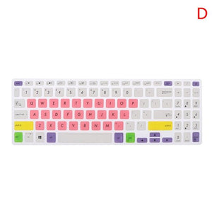 15.6 inch Notebook Laptop Keyboard Cover Protector Keyboard Skin Protector For Gaming Lovers Perfect Fit Silicone Skin Keyboard Covers For Laptops