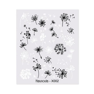 Spring Simple Green Theme Water Decal Sticker Flower Leaf Tree Summer Slider For Manicuring Nail Art Watermarks Art Decoration Manicure Tools Nail Watermark Decals iridescent Decoration Nail Self-Adhesive Decals Nail Stickers Water Transfer Fresh Nail