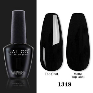 Womens Gel Nail Polish Multi Glossy and Matte Colors Elegant Manicure Design For Womens