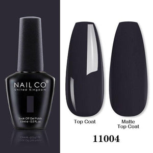 Womens Gel Nail Polish Multi Glossy and Matte Colors Elegant Manicure Design For Womens