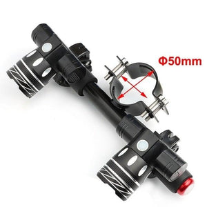 LED Headlight For Bike Electric Scooter USB Rechargeable LED Light Front Lamp High Lumens Brightness Bicycle Light Front With Strong Battery Portable Waterproof Flashlight For Night Cycling