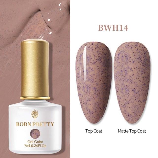 2021 New Womens Colorful Nail Gel Polish Modern Glitter Pink Purple UV Diamond Stylish Design Nail Colors Gel
