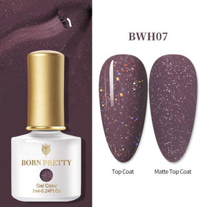 2021 New Womens Colorful Nail Gel Polish Modern Glitter Pink Purple UV Diamond Stylish Design Nail Colors Gel