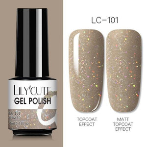 2022 New Fashion Purple Womens Nail Gel 7ml Permanent UV LED Base Matte Glossy Luxury Colorful Effect Nail Gel for Women and Girls