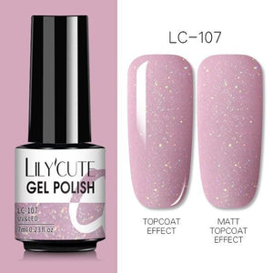 2022 New Fashion Purple Womens Nail Gel 7ml Permanent UV LED Base Matte Glossy Luxury Colorful Effect Nail Gel for Women and Girls