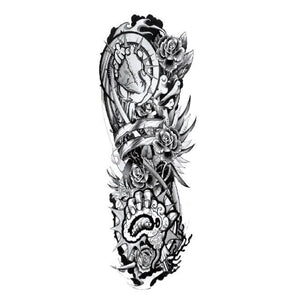 Large Colorful Tattoos For Men Waterproof Dragon Sticker Temporary Luxury Big 3D Tattoo Modern Design