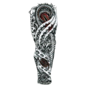 Large Colorful Tattoos For Men Waterproof Dragon Sticker Temporary Luxury Big 3D Tattoo Modern Design
