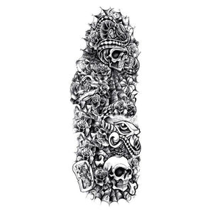 Large Colorful Tattoos For Men Waterproof Dragon Sticker Temporary Luxury Big 3D Tattoo Modern Design