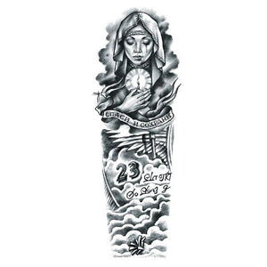 Large Colorful Tattoos For Men Waterproof Dragon Sticker Temporary Luxury Big 3D Tattoo Modern Design
