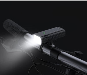 Bike Light Rainproof USB Rechargeable LED Bicycle Light Super Bright Flashlight Rechargeable Bicycle Light Bicycle Front Headlight LED Bike Headlight 3 Light Mode Fits All Bicycles Mountain Road
