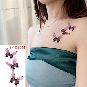 Lion King Temporary Tattoo Waterproof Black And Colorful Small Big Luxury Tattoo For Mens Womens