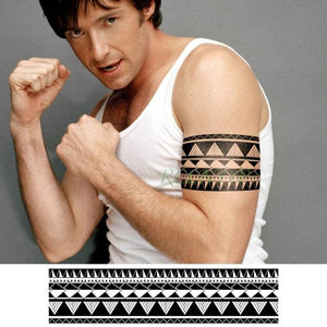 57 Sheets Temporary Tattoo Stickers Set Waterproof Temporary Tattoo Waist Arm Modern Stylish Big Black Tattoos For Womens Mens
