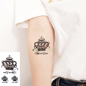 Luxury Different Waterproof Temporary Tattoo Sticker Snake Flower Fake Tattoo Body Art Adult Fashion Stickers For Womens Mens