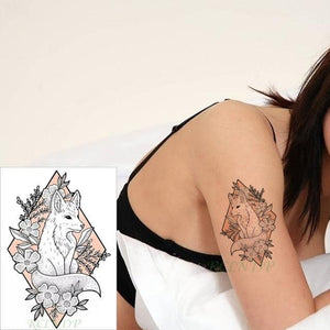 Luxury Different Waterproof Temporary Tattoo Sticker Snake Flower Fake Tattoo Body Art Adult Fashion Stickers For Womens Mens