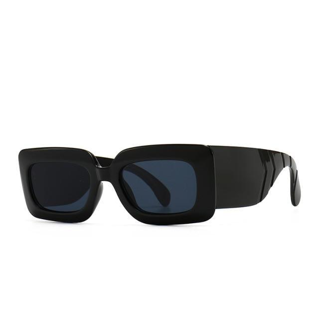 Oversized Square Sunglasses Classic Square Sunglasses For Men & Women Sun Glasses In Snake Pattern For Traveling Shades Female