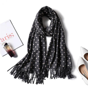 Fashion Winter Solid Soft Scarf Cashmere Lightweight Scarves Shawls Cashmere Escharpe Scarfs Lightweight Shawls Hijabs Shawls Escharpe Elegant Wrap Blanket Bandana Tassel For Lady