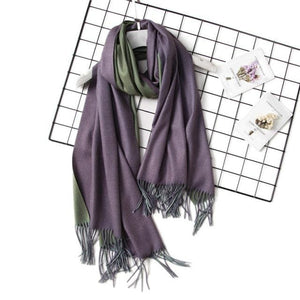 Fashion Winter Solid Soft Scarf Cashmere Lightweight Scarves Shawls Cashmere Escharpe Scarfs Lightweight Shawls Hijabs Shawls Escharpe Elegant Wrap Blanket Bandana Tassel For Lady