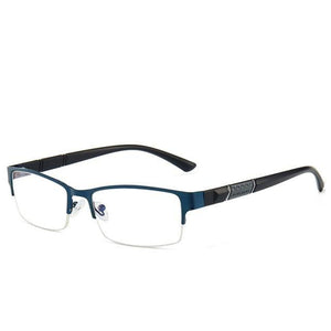 Lightweight Alloy Semi-Rimless Reading Glasses For  Men And Women With Quality Half Frame  Men Reading Glasses  For Men New Retro Eyewear