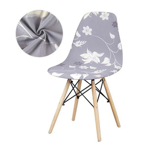 Dining Chair Cover Lounge Armless Chair Protector Stretchable Slipcovers for Dining Room Living Room Seat Cover For Shell Chair Washable Removable Armless Shell Chair Cover And Home Hotel Slipcover Seat Case