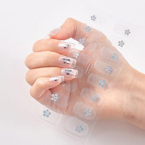 Glitter Series Shiny Manicure Decoration Designed Nail Art Stickers Nail Decoration Nail Wraps Shiny Tattoos Kids Nails Art Decoration Nail Strips Shiny French Tip Guides Stickers French Nail Stickers Form Fringe Guides