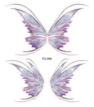 1 Pc Butterfly 3D Temporary Tattoo 52 Style Waterproof Butterfly Tattoos Stickers Temporary Colorful Design For Womens