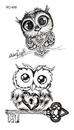 New Different Waterproof Temporary Tattoo Cute Fox Dog Luxury Animal Stickers Tattoo Colorful Modern Design For Adults Kids