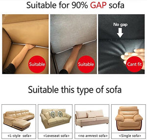 Elastic Sofa Cover For Living Room Stretch Combination Slipcovers Flowers Printed Sectional Couch Covers 1/2/3/4 Seater Floral Pattern Sofa Cover With Separate Cushion Cover Stretch Armchair Slipcover Washable Furniture Protector