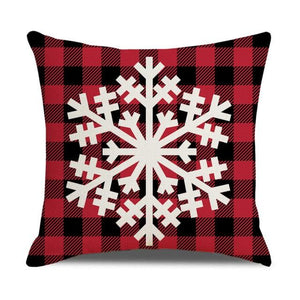 Christmas Pillow Covers Xmas Decorative Christmas Pillow Covers Christmas Decor Pillow Cases Retro Beautiful Cushion Cover Throw Pillowcase Winter Holiday Cushion Case For Home Decor 45x45CM