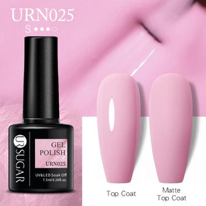 New 2022 Pink Blue Gel Nail Polish UV Color Changing Elegant Luxury Glossy Nail Design For Womens
