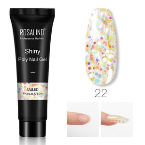 New Popular Nail Polish Gel 15ml UV Nail Extension Gel Permanent Nail Art Manicure Design Fashion Gel For Womens