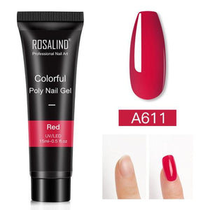 New Popular Nail Polish Gel 15ml UV Nail Extension Gel Permanent Nail Art Manicure Design Fashion Gel For Womens