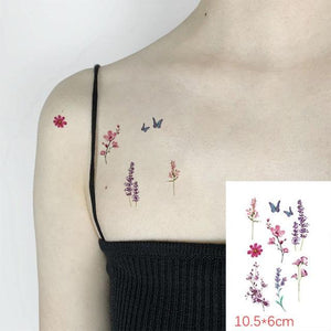 Modern Small Tattoo Sun Moon Heart Waterproof Temporary Tattoos High Quality Design For Womens