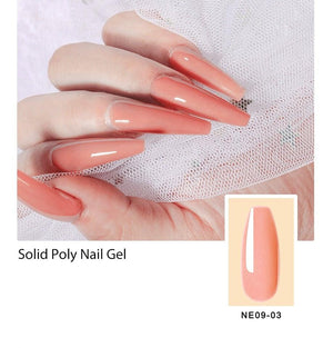 Diamond Gel Nail Polish Poly 15ml Semi Permanent UV Manicure Reflective Sparkling Luxury Shine Design For Women and Girls