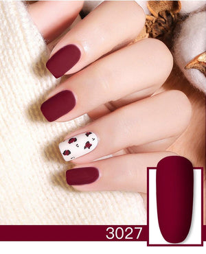 Shiny Womens Gel Nail Polish Permanent Painting Glossy Matte Effect For Manicure Nail Art Design For Womens and Girls